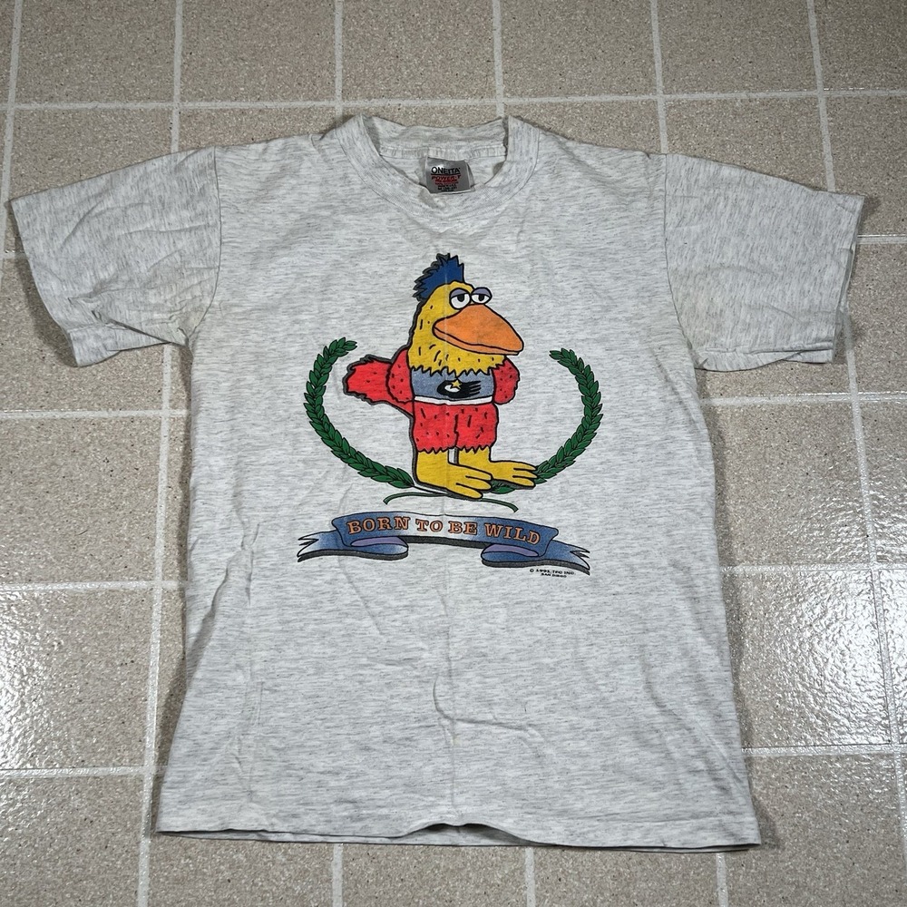 Vintage 1991 San Diego / KGB Chicken Padres Mascot T Shirt Made In USA - Picture 1 of 11